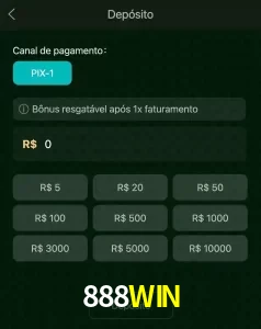 deposits 888WIN